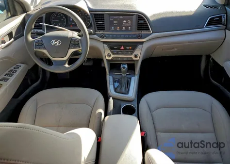 2018 Hyundai Elantra Sel из США, поврежденный, VIN KMHD84LF2JU646177